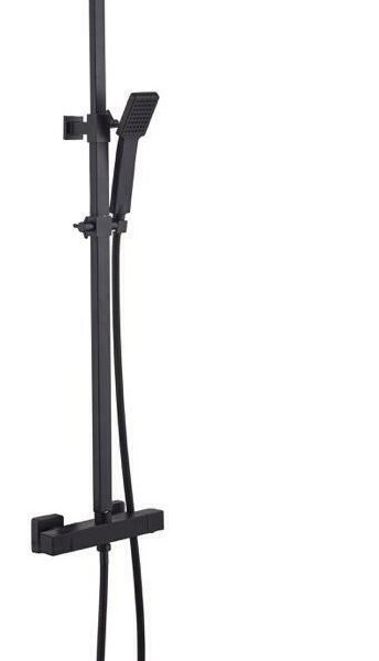 Shower 2 in 1 black