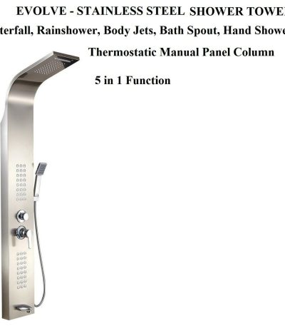 5 in 1 Chrome Shower